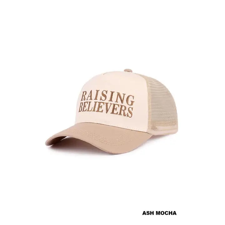 Raising Believers Two Tone Mesh Cap