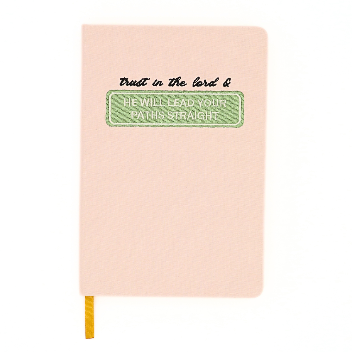 Embroidered A5 Notebook - Trust in the Lord