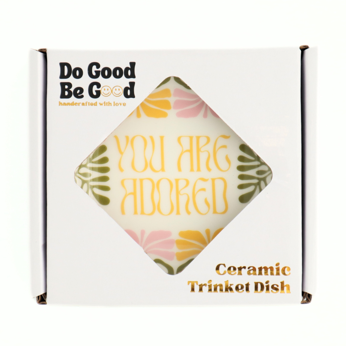 Square Trinket Tray You Are Adored