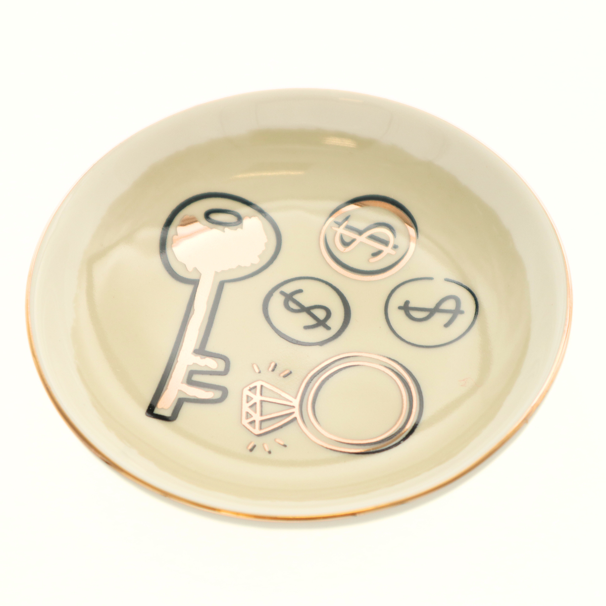 Round Trinket Tray Bling Ring