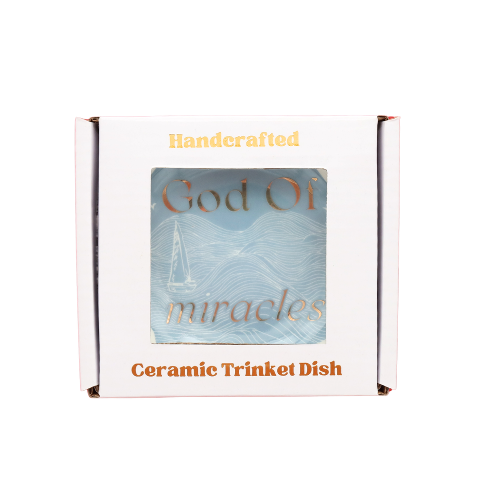 Round Trinket Tray God of Miracles