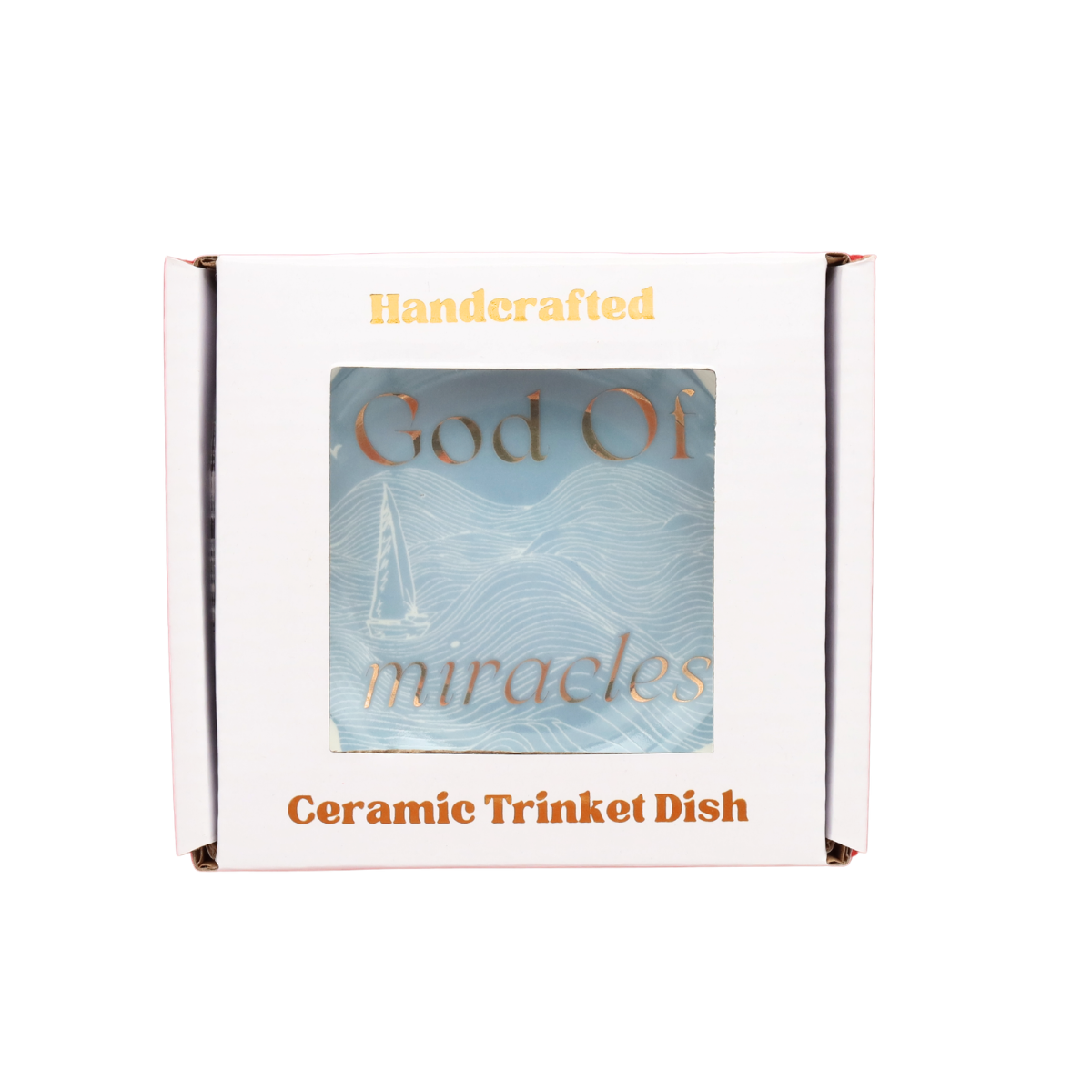 Round Trinket Tray God of Miracles