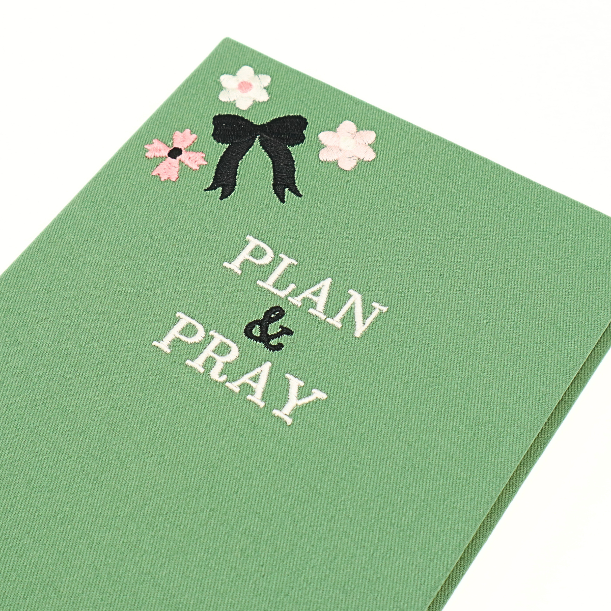 Embroidered A5 Notebook Plan & Pray