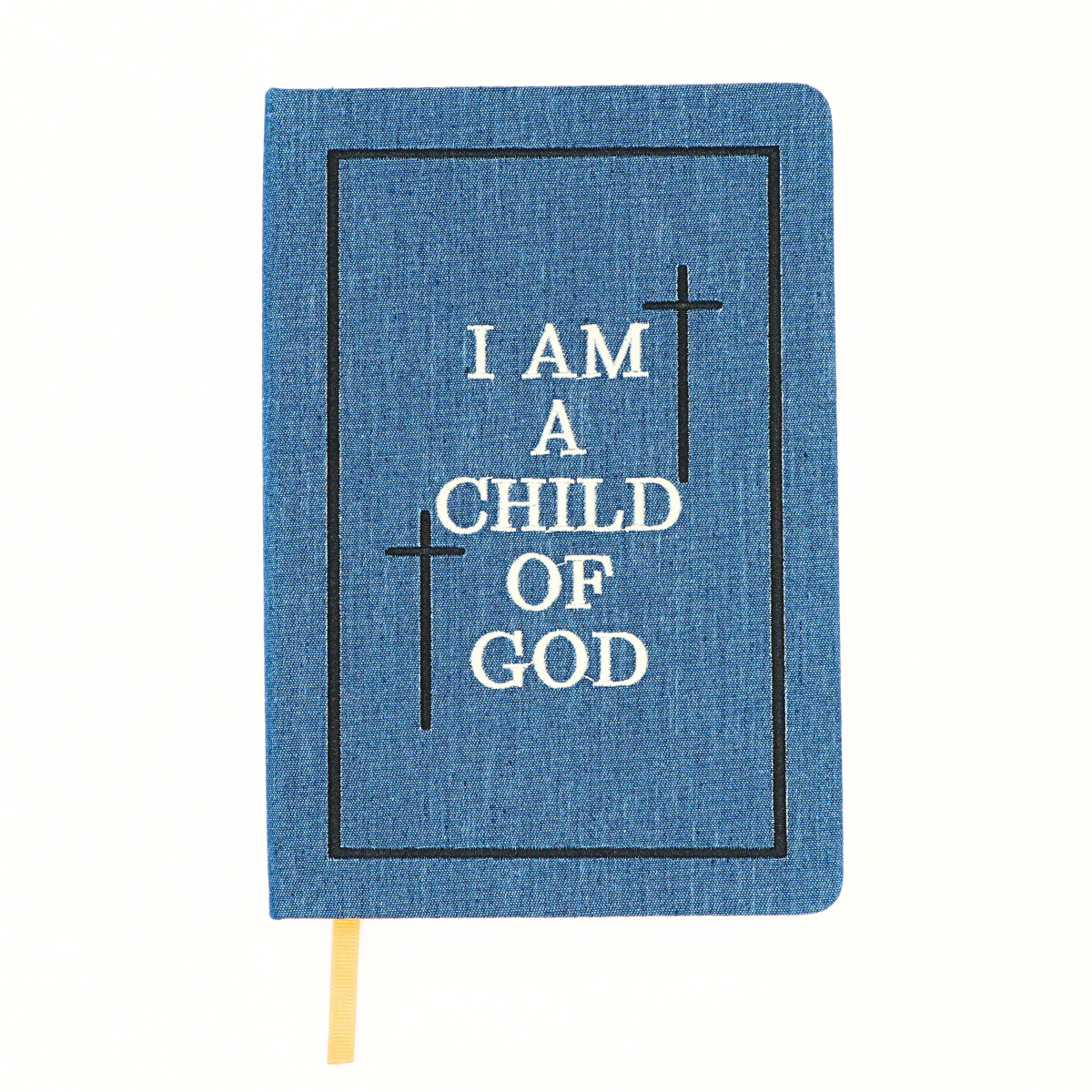 Embroidered A5 Notebook I Am a Child of God