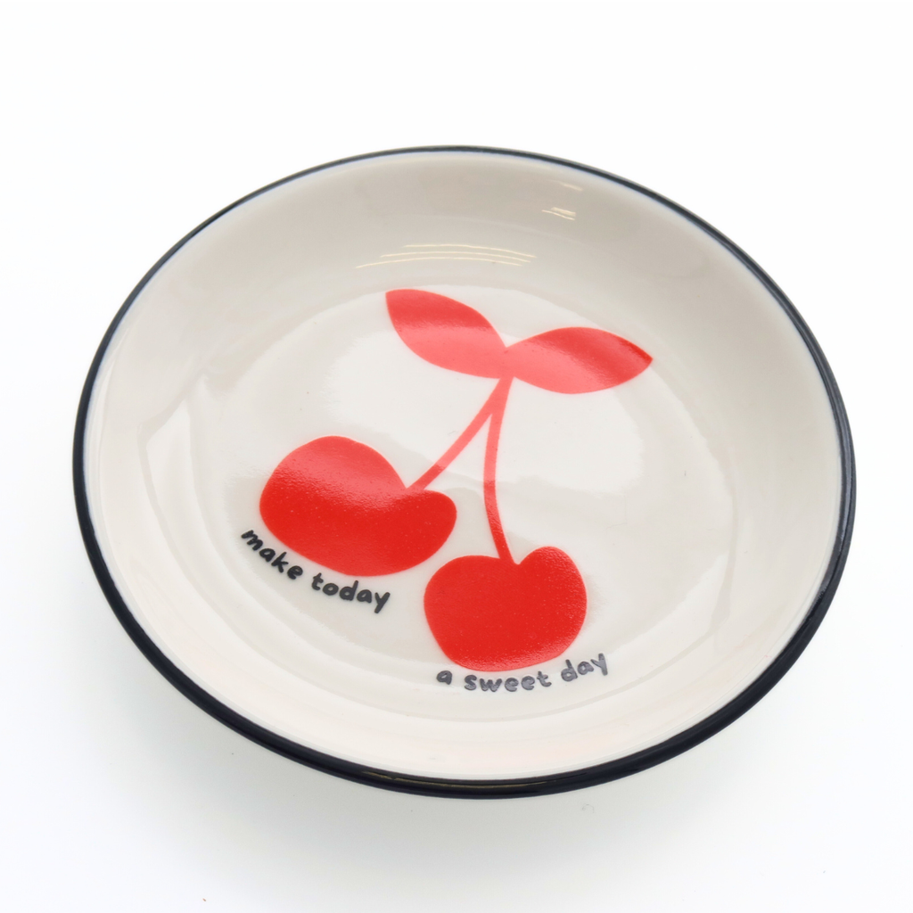 Round Trinket Tray Make Today a Sweet Day