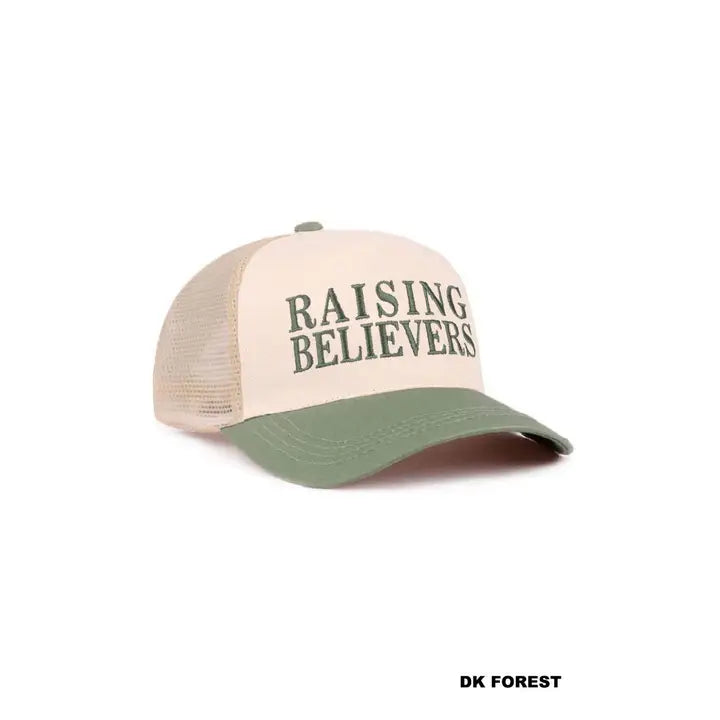 Raising Believers Two Tone Mesh Cap