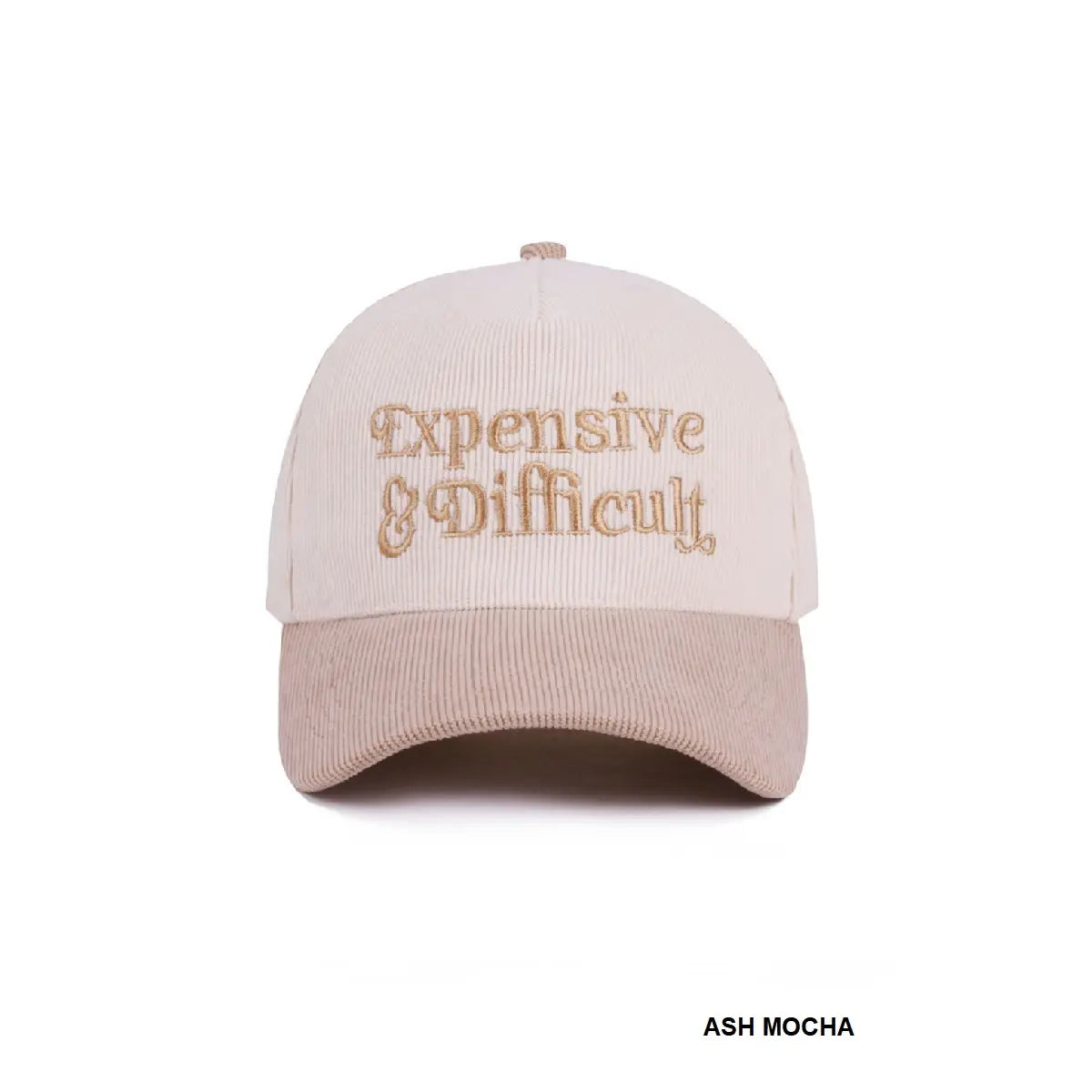 Expensive & Difficult Two Tone Corduroy Cap