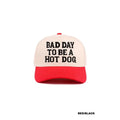 Bad Day To Be A Hot Dog Two Tone Cotton Hat