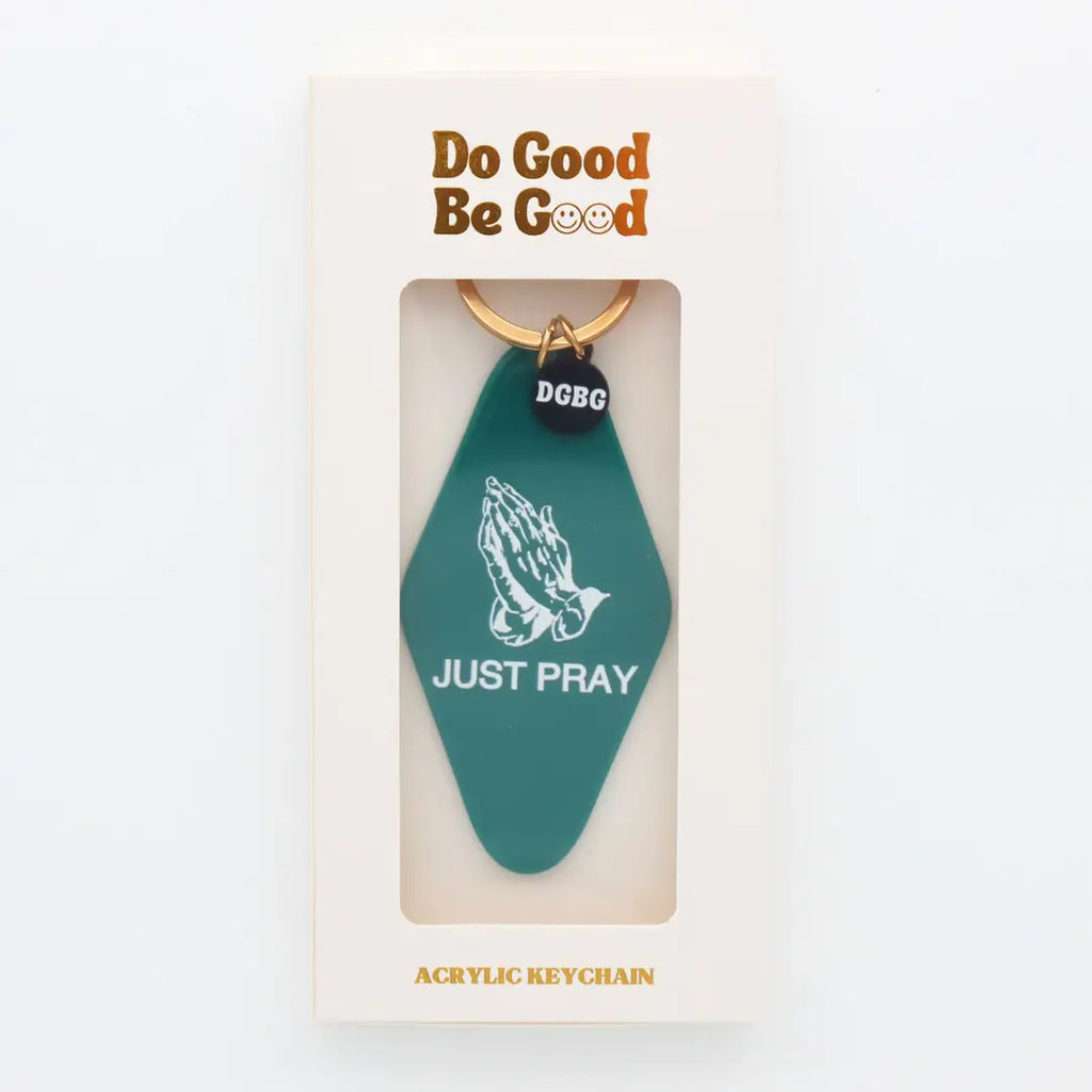 Printed Keychain Just Pray