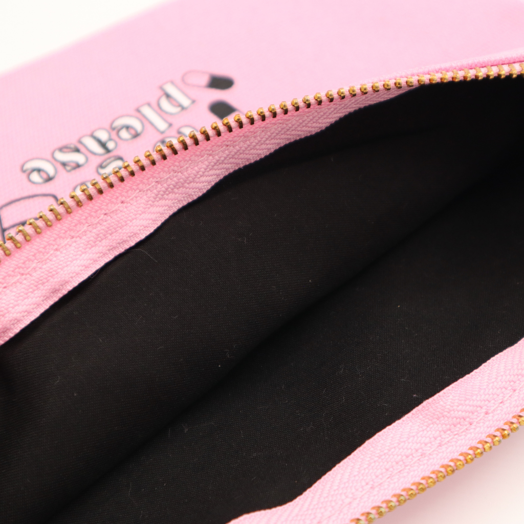 Canvas Pouch I Need A Soy Mocha Vodka Xanax Latte