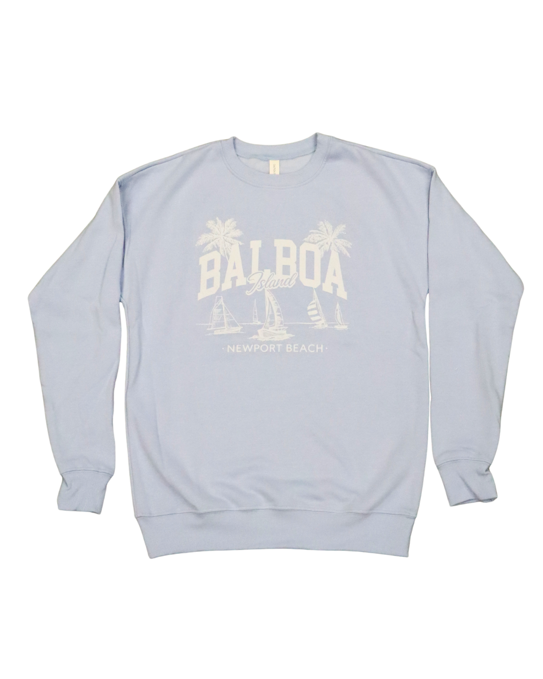 Balboa Island Blue Long Sleeve Sweatshirt