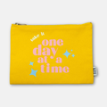 Canvas Pouch Take It One Day at a Time
