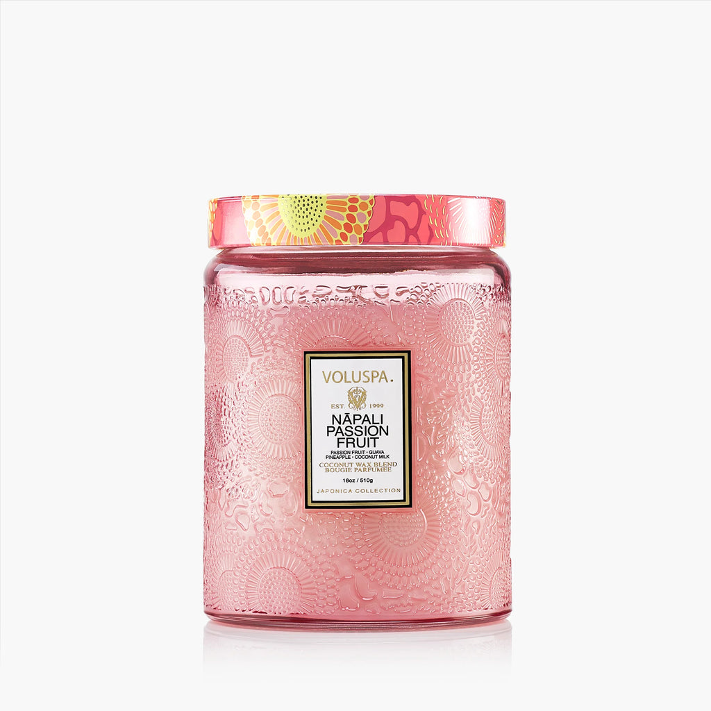 Napali Passion Fruit Large Jar Candle