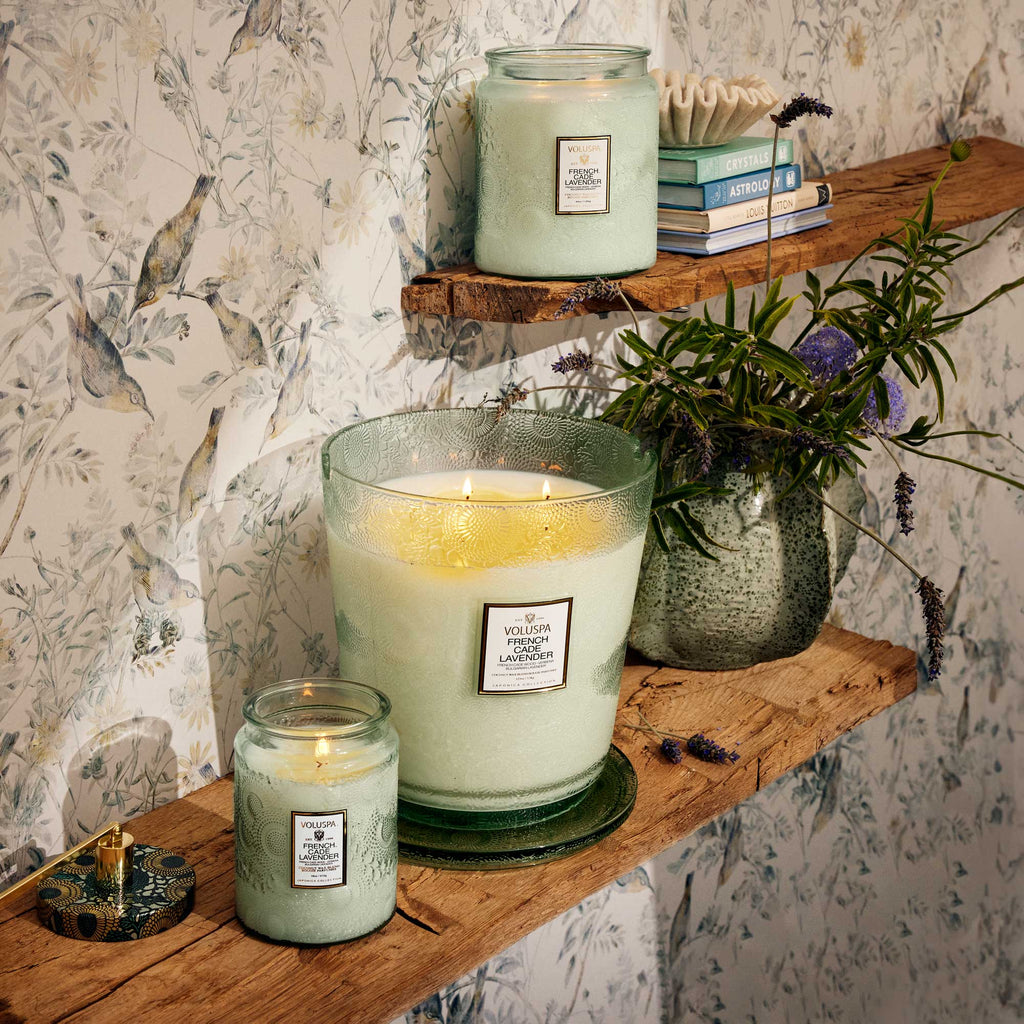 French Cade Lavender Large Jar Candle