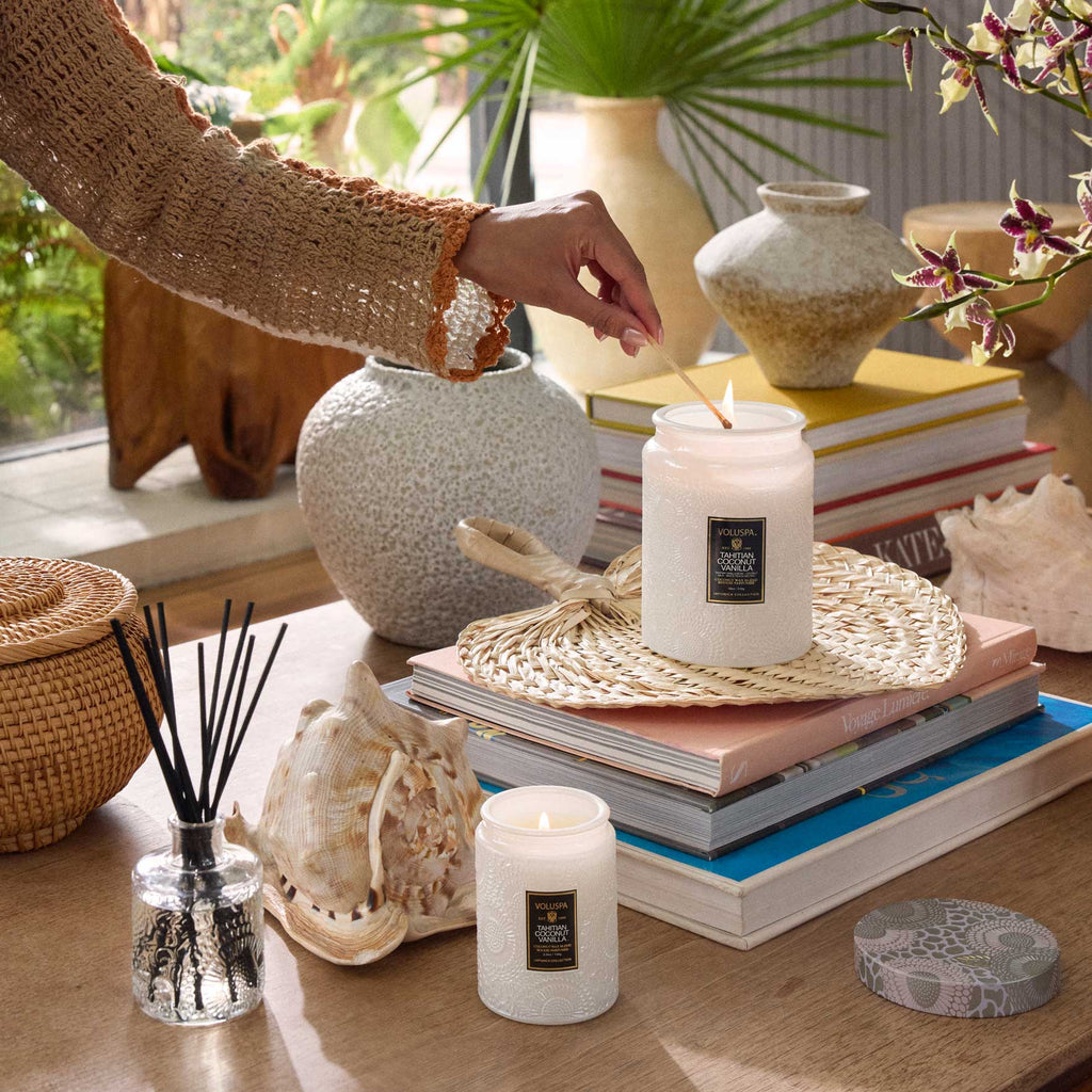 Tahitian Coconut Vanilla Reed Diffuser