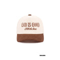 God Is Good All the Time Two Tone Corduroy Cap