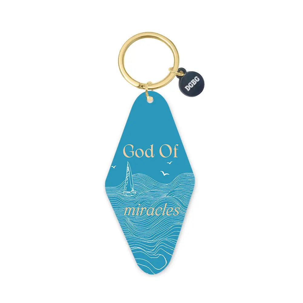 Printed Keychain God of Miracles